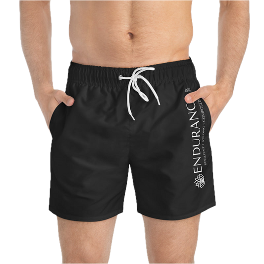 Black Swim Trunks