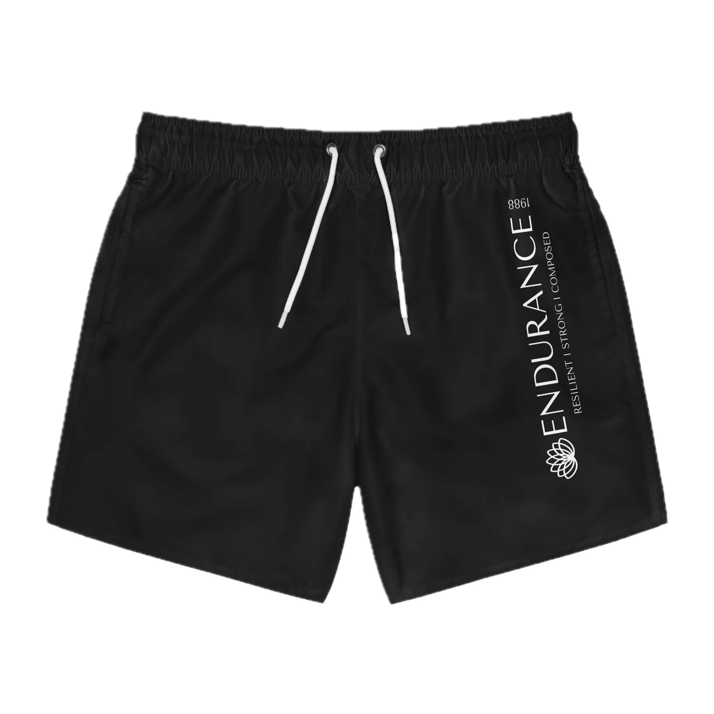 Black Swim Trunks